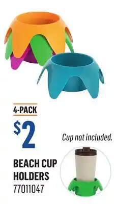 Canac Beach Cup Holders offer