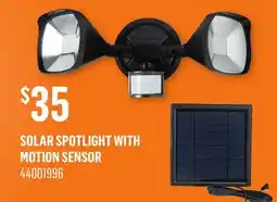 Canac Solar Spotlight with Motion Sensor offer