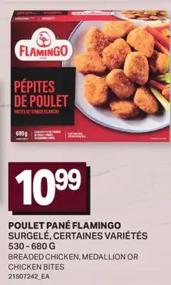 L'Intermarché POULET PANÉ | BREADED CHICKEN, MEDALLION OR CHICKEN BITES, 530 offer