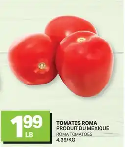 L'Intermarché TOMATES ROMA | ROMA TOMATOES offer