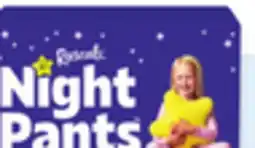 Walmart Rascals Night Pants nighttime underwear offer