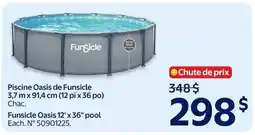 Walmart Funsicle Oasis 12' x 36 pool offer