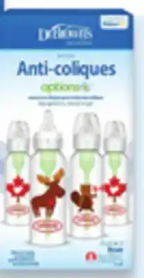 Walmart Dr. Brown's Anti-colic Options+ narrow baby bottles offer