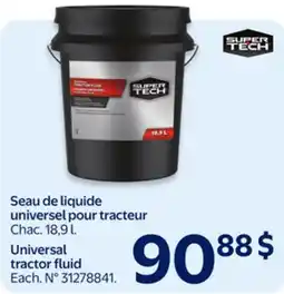 Walmart Super Tech Universal tractor fluid offer