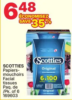 Rossy SCOTTIES Facial tissues offer