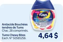 Walmart Tums Chewy Bites offer