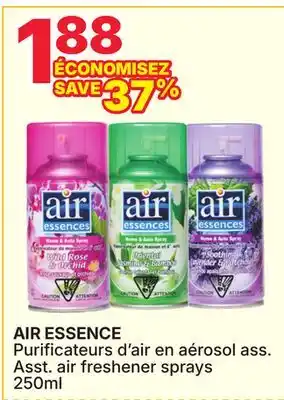 Rossy AIR ESSENCE Asst. air freshener sprays offer