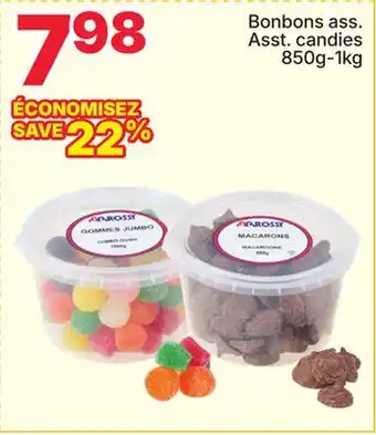 Rossy Asst. candies offer