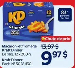Walmart Kraft Dinner offer