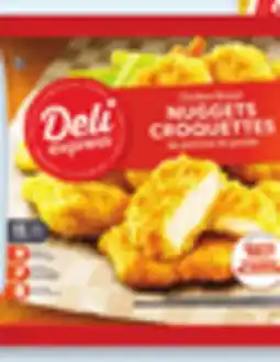 Walmart Deli Express breaded chick burgers. nuggets offer