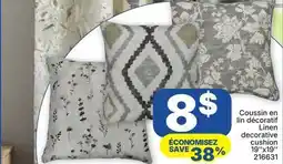 Rossy Linen decorative cushion offer