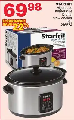 Rossy STARFRIT Digital slow cooker offer