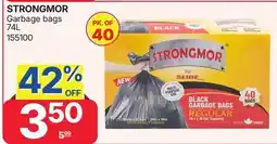 Rossy STRONGMOR Garbage bags offer