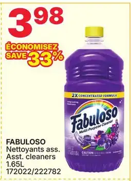 Rossy FABULOSO Asst. cleaners offer