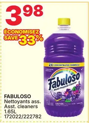 Rossy FABULOSO Asst. cleaners offer