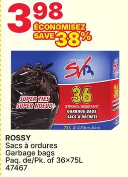 Rossy ROSSY Garbage bags offer