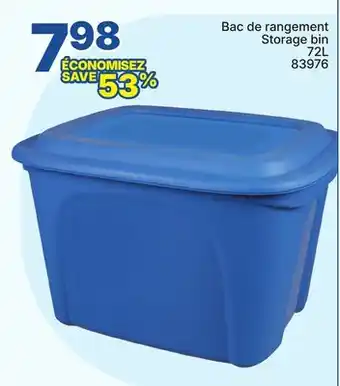 Rossy Storage bin offer