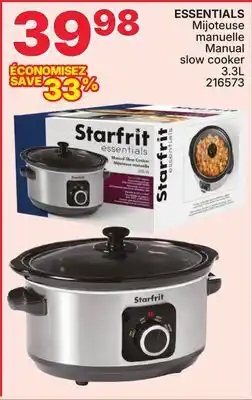Rossy ESSENTIALS Manual slow cooker offer