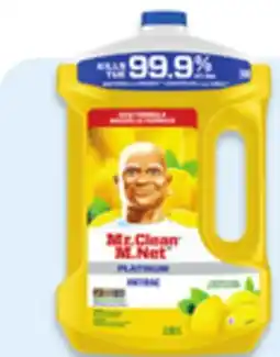Walmart Mr. Clean Platinum all-purpose cleaner offer