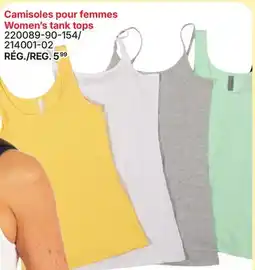Rossy Women's tank tops offer