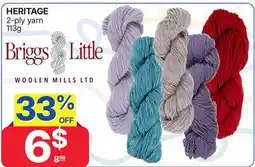 Rossy HERITAGE 2-ply yarn offer