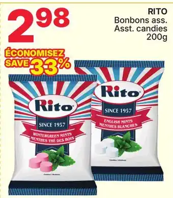 Rossy RITO Asst. candies offer