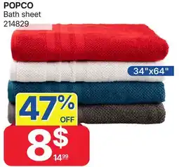 Rossy POPCO Bath sheet offer
