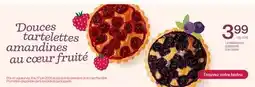 Avril Douces tartelettes amandines au cœur fruité offer