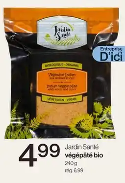 Avril Végépâté bio offer