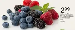 Avril Bleuets, framboises ou mûres bios offer