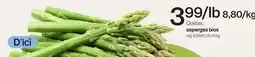Avril asperges bios offer