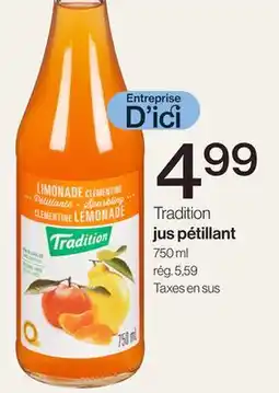 Avril jus pétillant offer