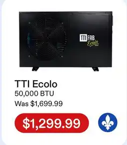 Club Piscine TTI Ecolo offer