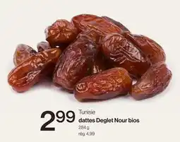 Avril Tunisie dattes Deglet Nour bios offer