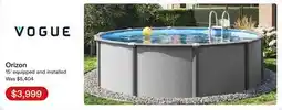 Club Piscine Vogue Orizon offer