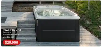 Club Piscine Jacuzzi PowerPlay J-13 offer