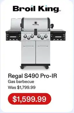 Club Piscine Broil King Regal S490 Pro-IR offer