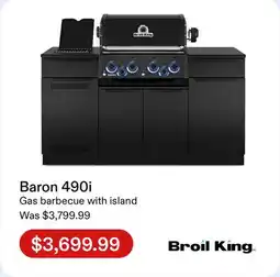 Club Piscine Broil King Baron 490i avec îlot offer