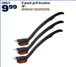 RONA VALU+ 3-pack grill brushes 18 offer