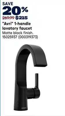 RONA Avri 1-handle lavatory faucet offer