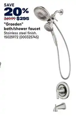 RONA Moen Graeden bath/shower faucet offer