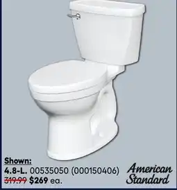 RONA AMERICAN STANDARD toilets offer