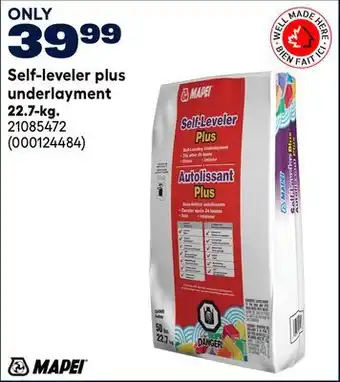 RONA MAPEI Self-leveler plus underlayment 22.7-kg offer