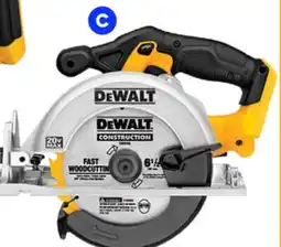 RONA DEWALT 20 V 6 1/2-in Cordless Circular Saw offer