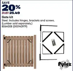 RONA Pylex Gate Kit offer