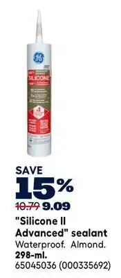 RONA GE Silicone II Advanced sealant offer