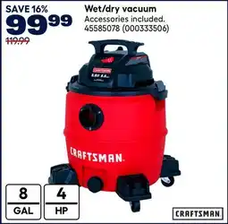 RONA Wet/dry vacuum offer