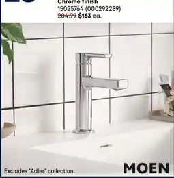 RONA MOEN bathroom faucets offer
