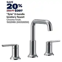 RONA Zyla 2-handle lavatory faucet offer
