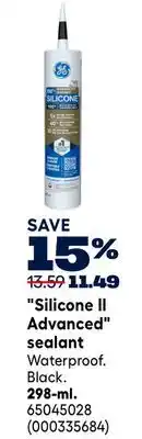 RONA GE Silicone II Advanced sealant offer